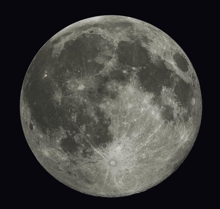 The moon