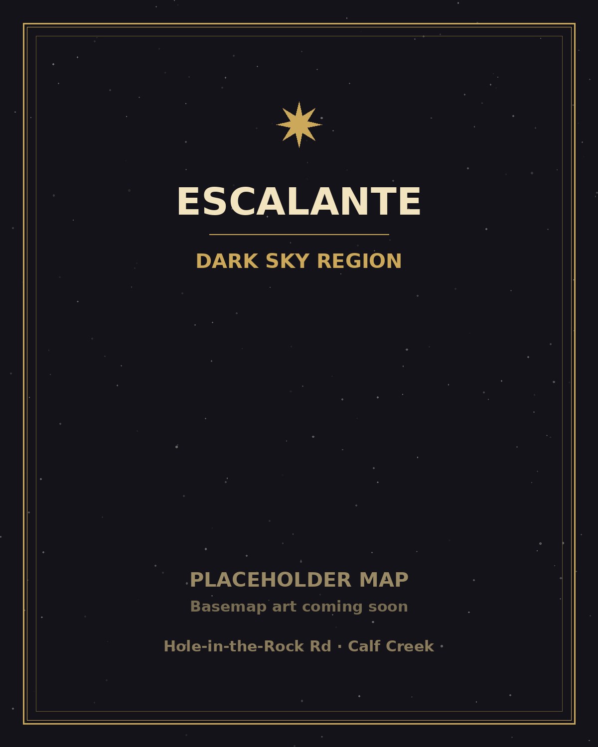 Escalante region placeholder map